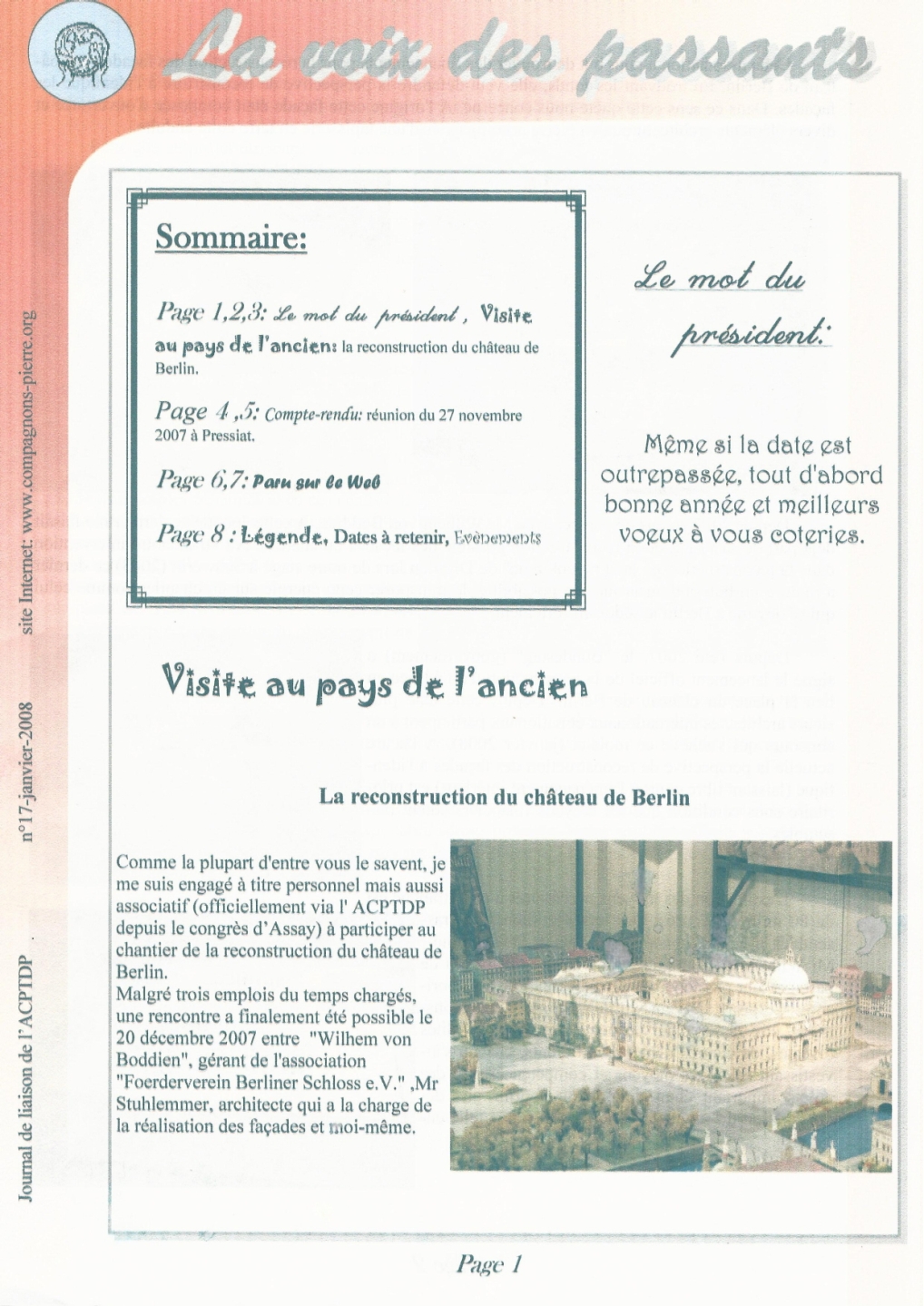 VDP n°17 janvier 2008